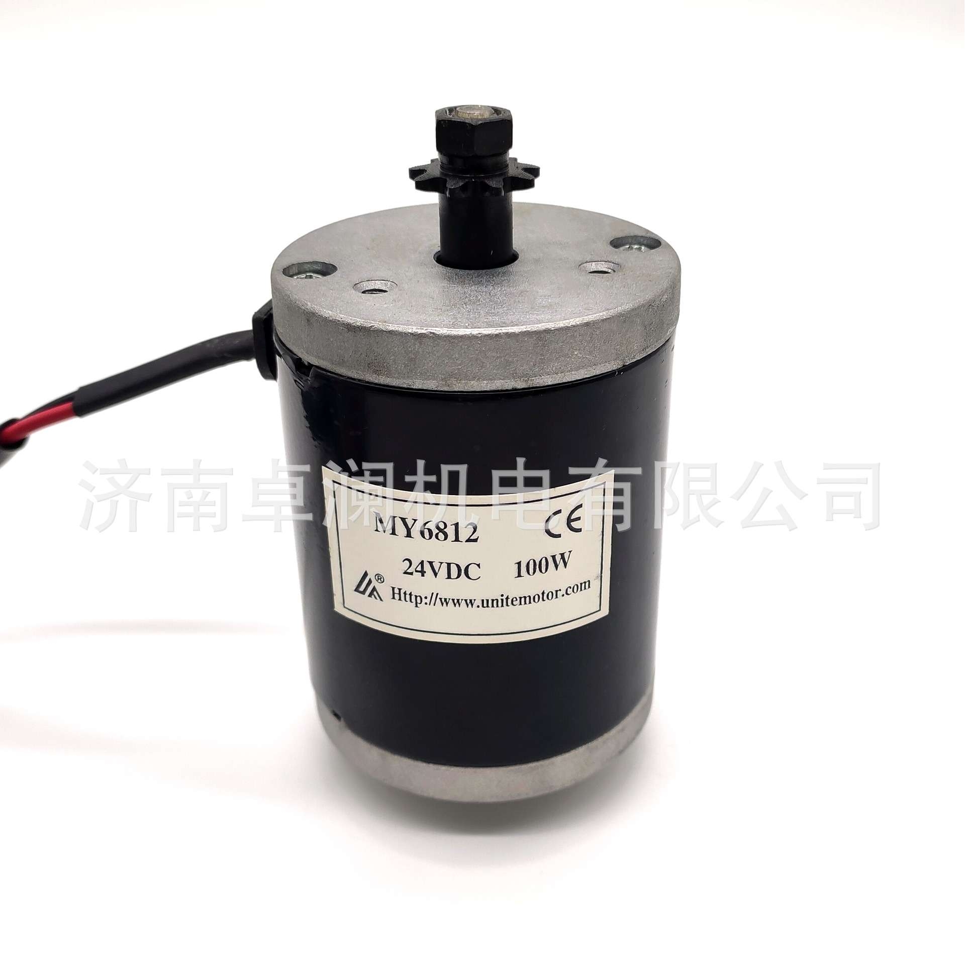 100W12V24V尤奈特有刷电机MY6812永磁直流有刷电机
