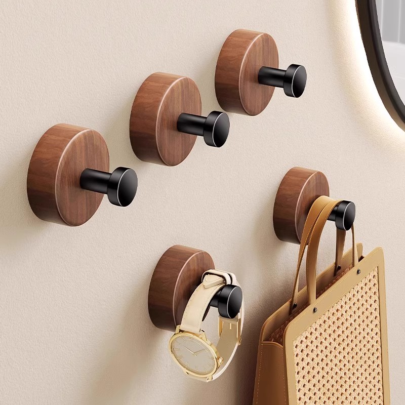 贝佳朗实木挂钩强力粘胶