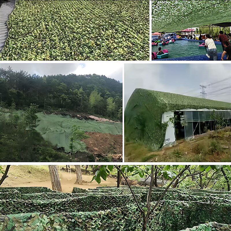 防航拍伪装网覆盖山体绿化网遮光USB多功能数码宝