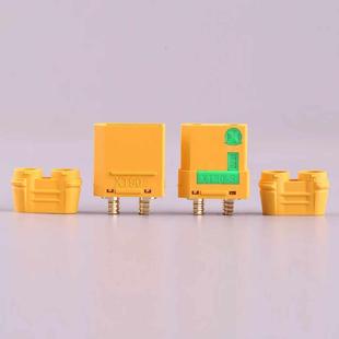 Amass大电流航模香蕉插头XT90S F母头带电阻防打火带护套XT90H