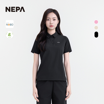 NEPA25年夏季户外短袖PoloT恤