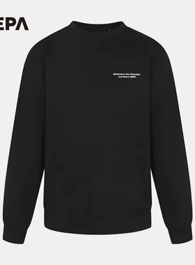 NEPA户外秋冬男女同款圆领长袖T恤轻便舒适卫衣运动衫7IE5365