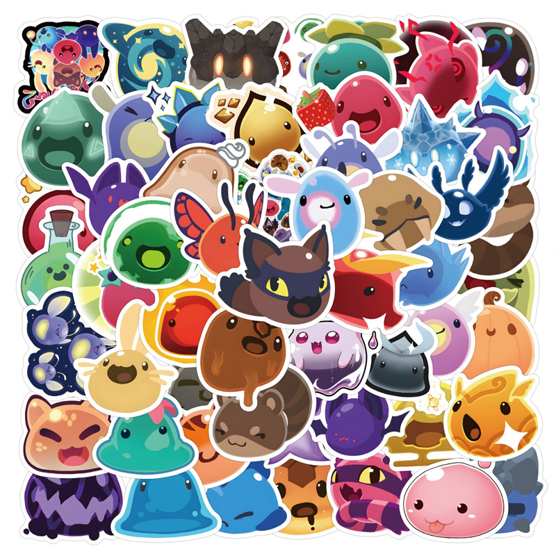 slimerancher贴纸手账素材贴纸
