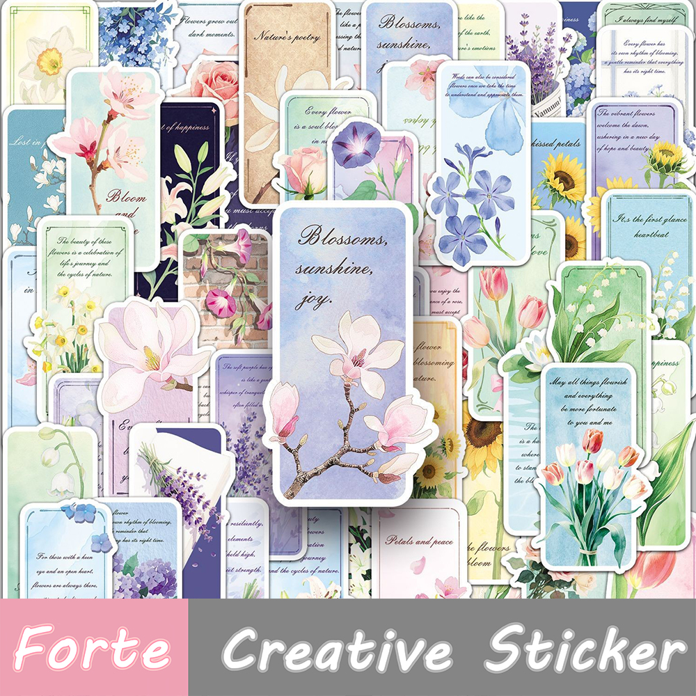 文艺小清新经典电影台词书签贴纸