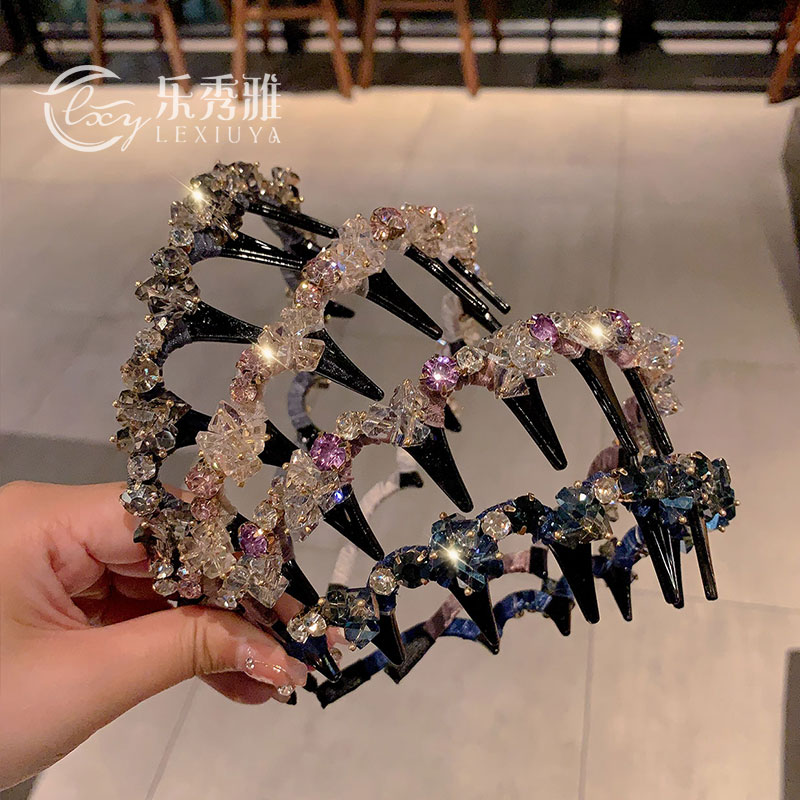 名狐重工轻奢水晶发箍