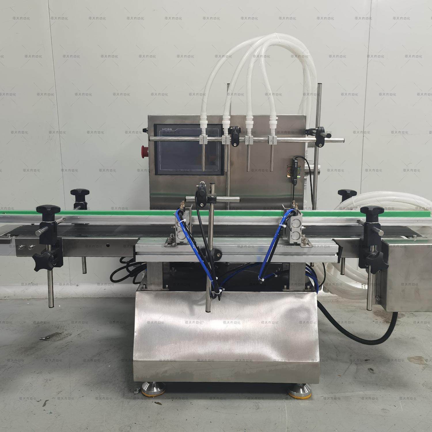 磁力泵灌装机液体灌装机除螨剂灌装机去污剂全自动灌装机流水线