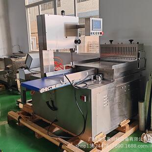 扇子骨切片机 智能数控版猪筒骨棒子骨切割设备 全自动锯骨机