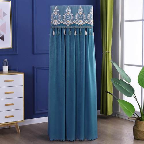 新款北欧格力空调罩柜机立式空调罩3P2P开机不取柜式空调套防尘罩