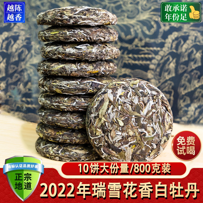 福鼎白牡丹2022春茶高山10饼