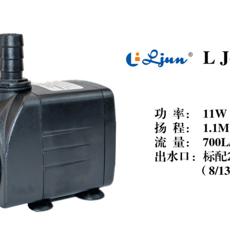 静音鱼缸潜水泵小鱼池抽水机y水族园林循环泵假山喷泉水泵货源