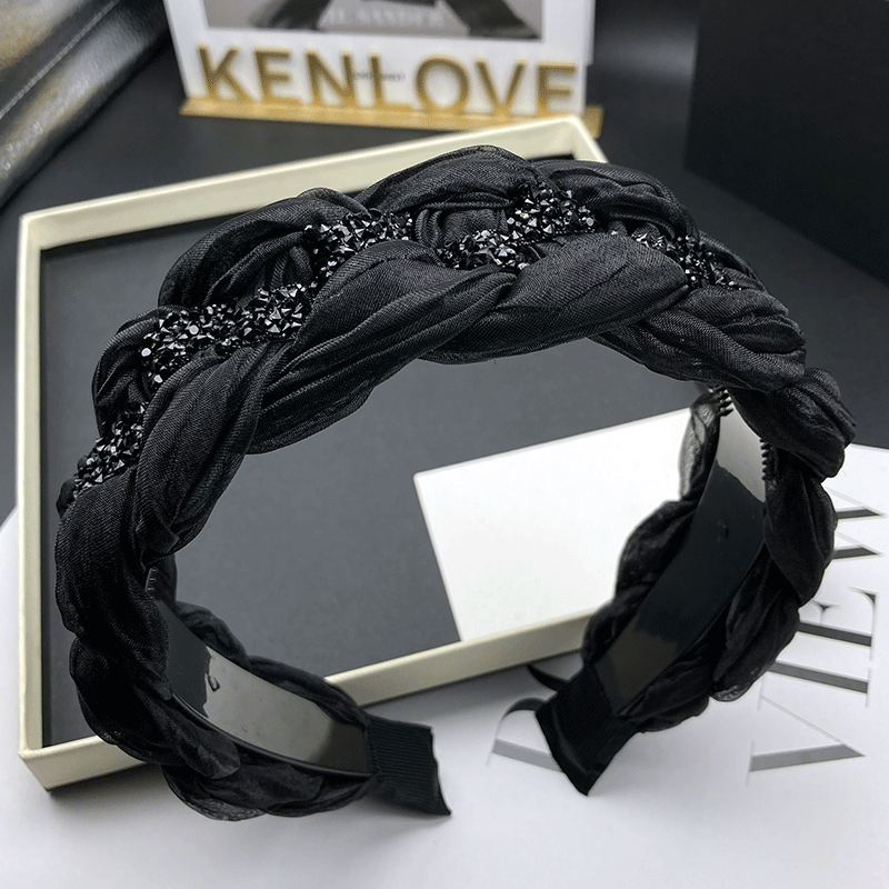 Kenlove发箍绢纱时尚编织发饰