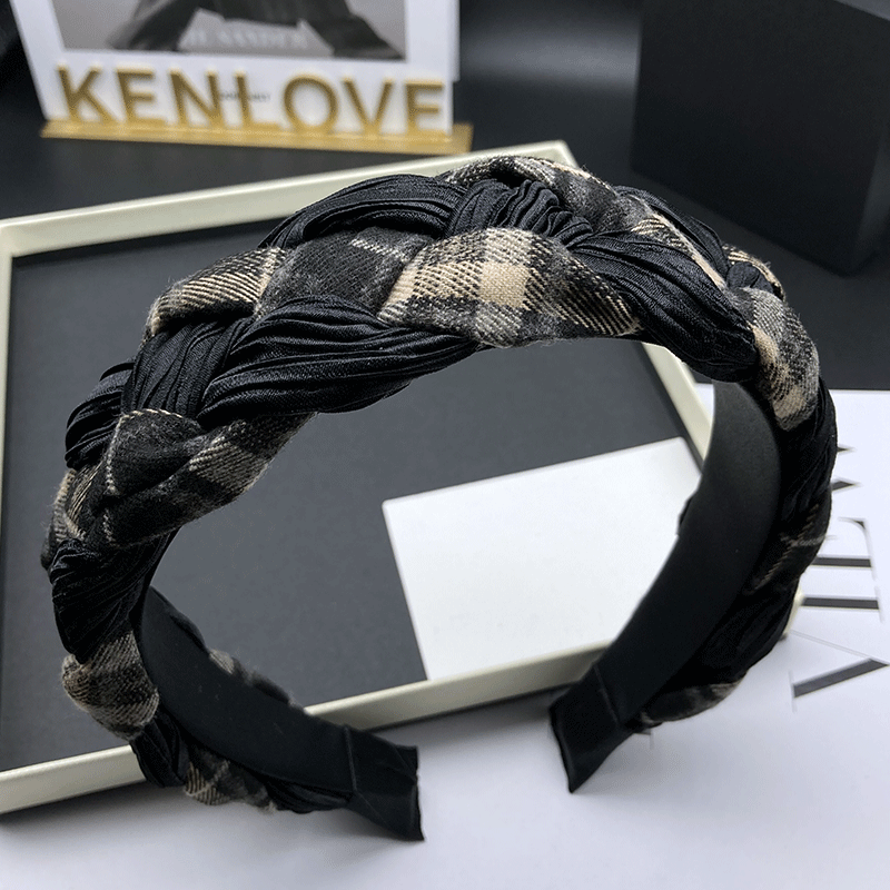 Kenlove发箍布原创设计编织发饰