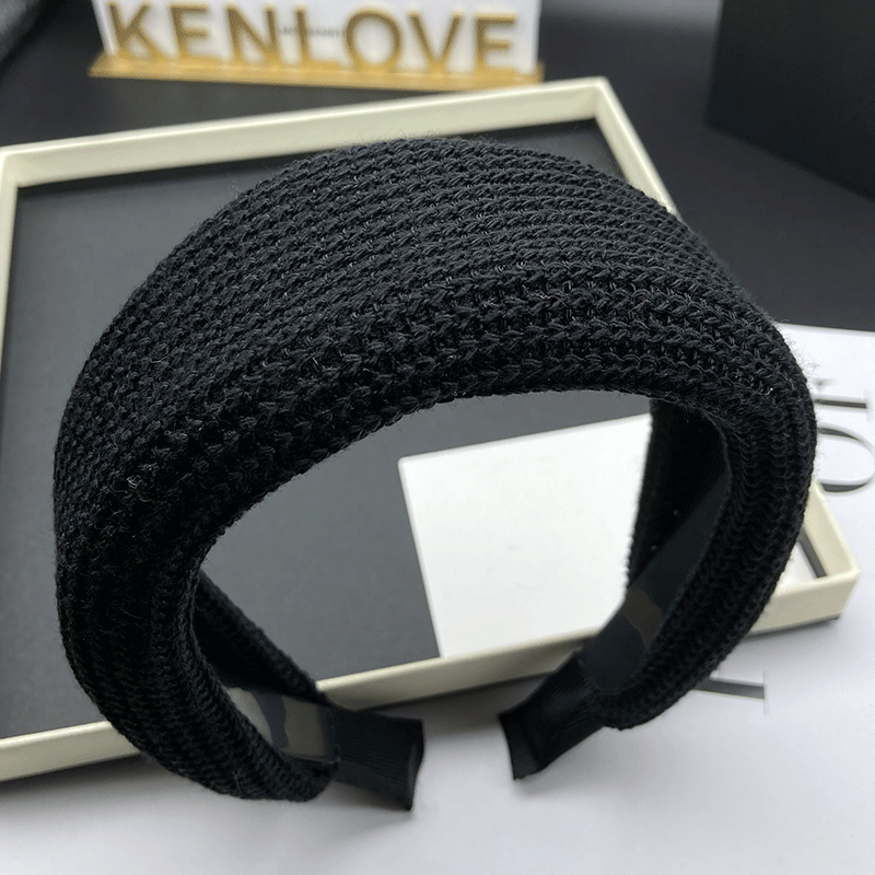 Kenlove发箍针织复古宽边发饰