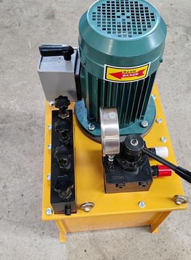 多路阀液压泵站DSS1.8L/36小型多路手动阀液压电动泵站总成