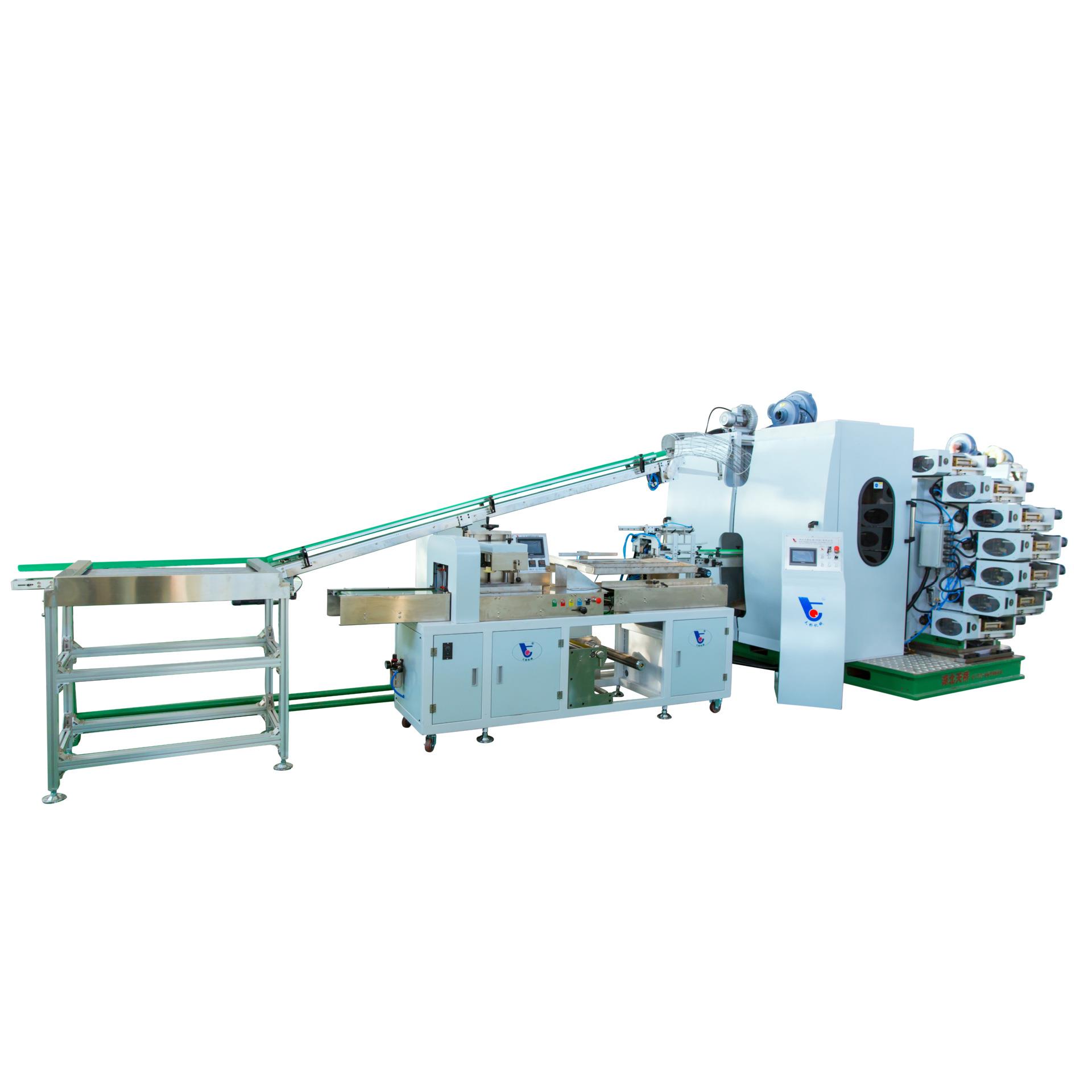 印盆机，Color Plastic Cup Printing Machine 塑料花盆图案印刷