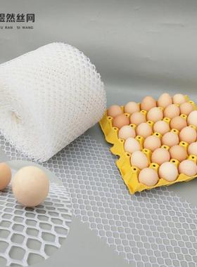 鸡蛋网兜袋子防笼防锈养殖塑料网白色鸡蛋防破损蛋托蛋槽防漏垫网