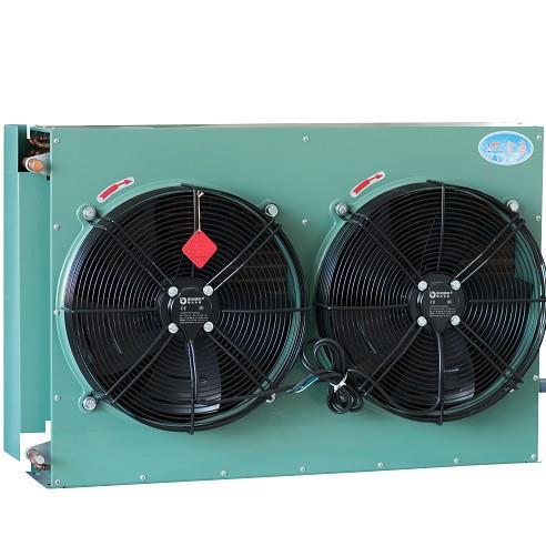 金豪厂家直销翅片式风冷冷凝器 蒸发器 换热面积60㎡ 70㎡