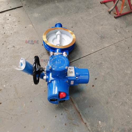 江苏贝尔供应智能一体化对夹硬密封电动开关蝶阀