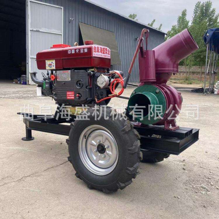 农用浇灌抽水泵 6寸灌溉抽水泵 25马力柴油机带离心泵