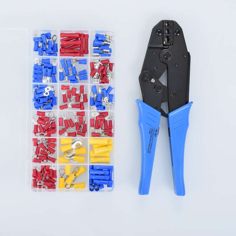【压线钳】 175pcs预绝缘端子套装压线钳冷压钳压接钳冷压端子