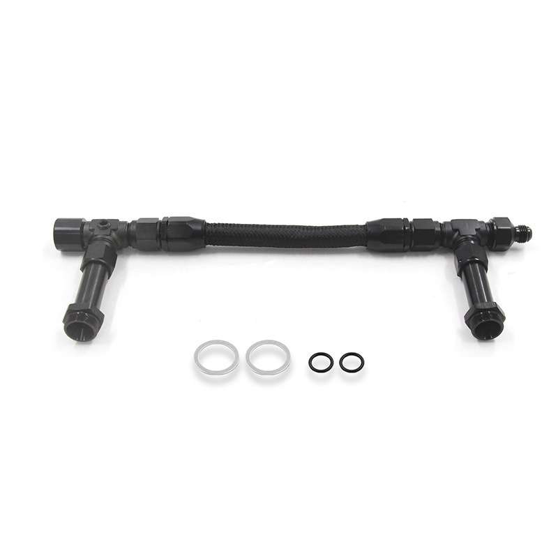 AN8双路燃油轨 Holley Dominator 4150 1/8螺纹油管双边接头套装