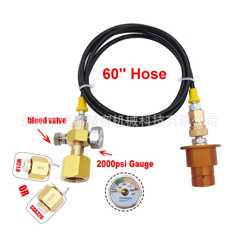 跨境Sodastream DUO/Terra专用新款苏打气泡水机快速接大瓶过气管