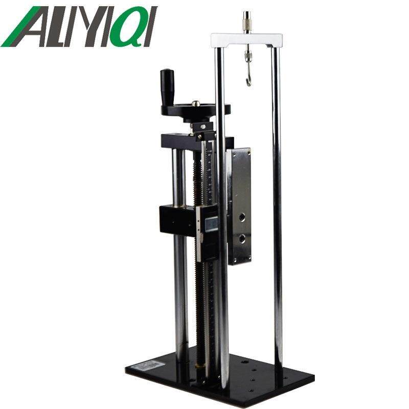 推拉力计支架ALX-S带数显标尺机架 艾力推拉力机台