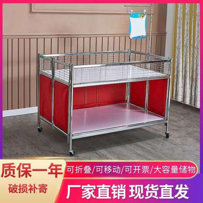 超市促销车甩货车服装店折叠促销花车货架车花车促销车展示架