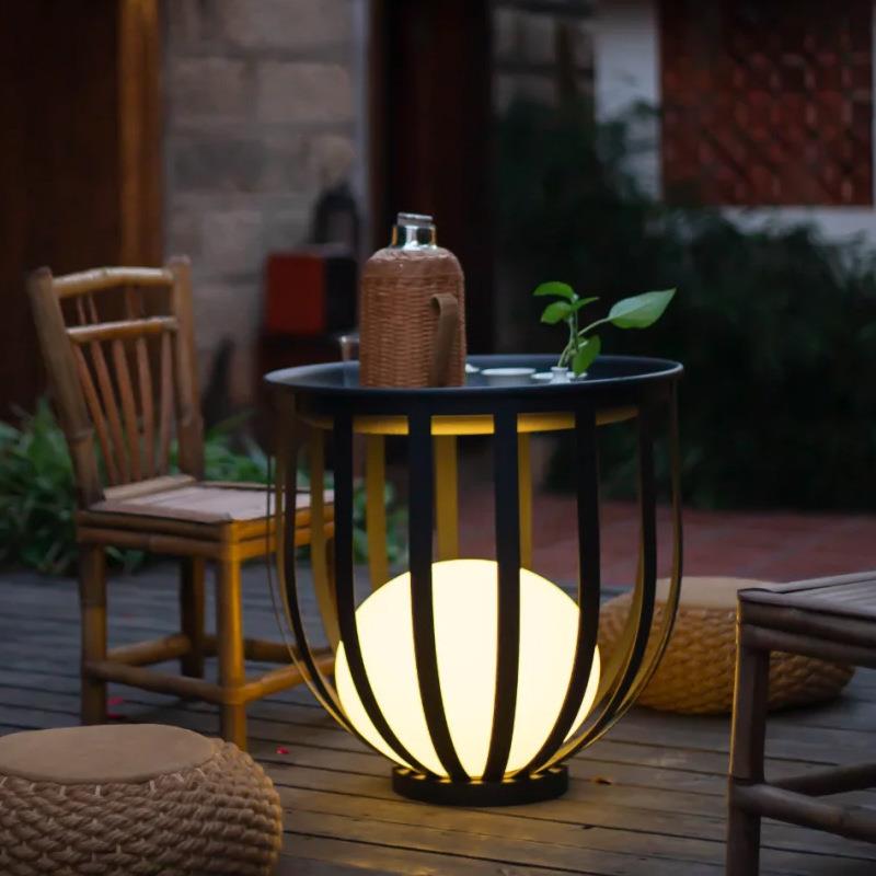 户外花架灯太阳能庭院草坪灯别墅阳台花园灯装饰落地灯室外景观灯