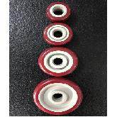 中型PVC轮PP单轮橡胶轮3寸- 10寸橡胶脚轮老虎车平板手推车轱辘,3C数码配件,USB灯,淘宝优惠券,粉丝福利购,淘宝优惠卷