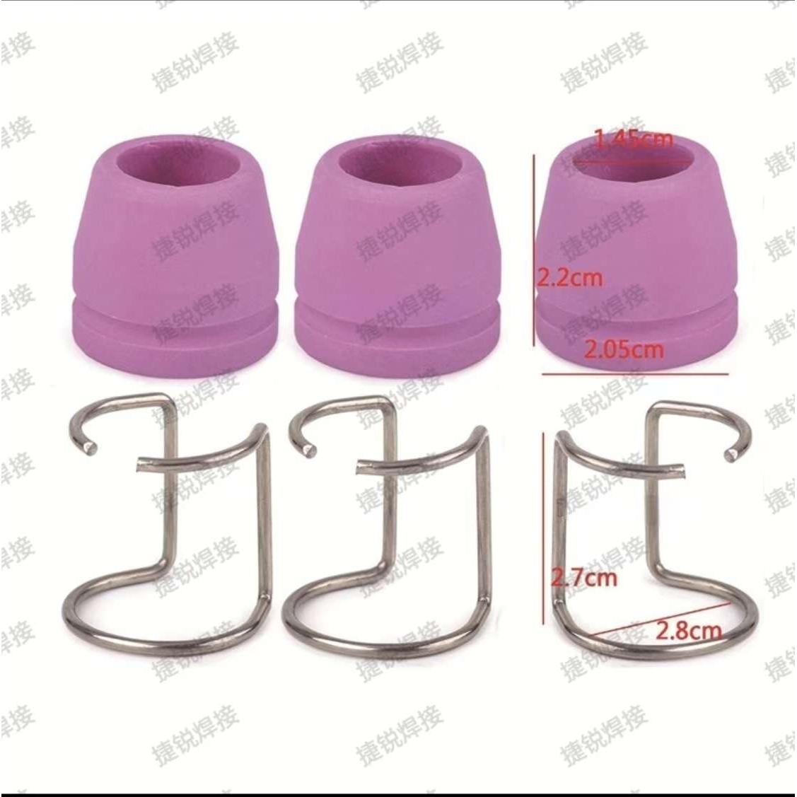 跨境套装AG60/SG55等离子切割机配件CUT60电极割咀瓷咀80件套