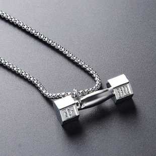 极速hip hop titanium steel necklaces men japan Sand korea hi