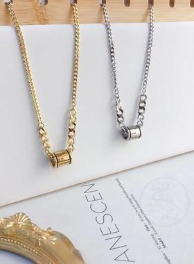 极速-XL2321 temperament tend clavCicle chain titanium steel