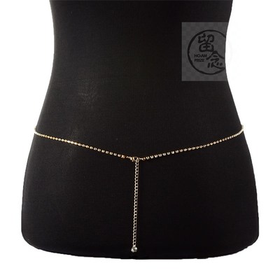 极速。Body chain womens waist chain jewelry punk metaZl dia