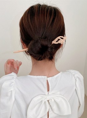 极速Wooden Hairpin Chinese Hxanfu Hair Acessories For Women