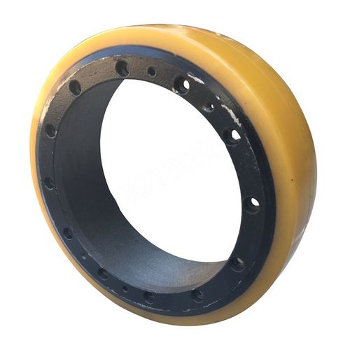 极速电动堆高机轮子l250x80/84,杭叉驱动轮12孔新款主动轮抗压耐