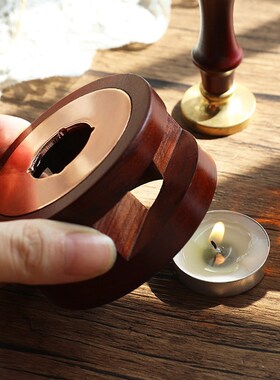 极速Retro Wax Seal Meqlting Furnace Solid Wood Oven Furnace