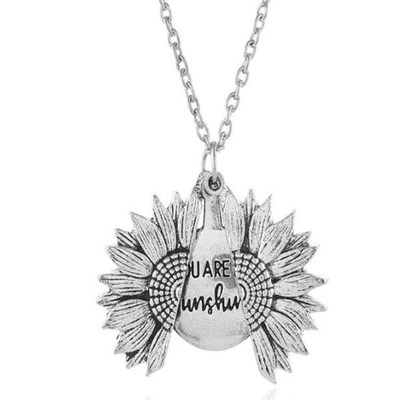 极速-chrysanthemum you are my sunshFin necklace sun flower p