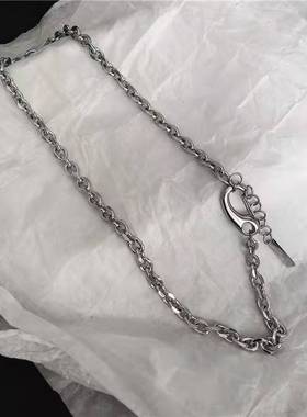 极速-Frigid wind lobspter buckle personality necklace men an