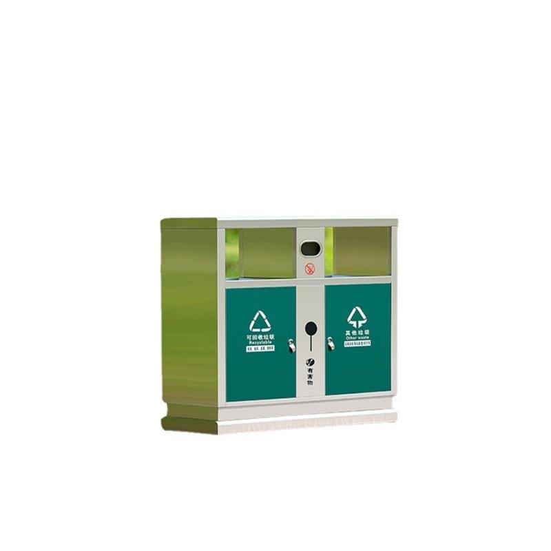 极速202d3新款户外垃圾桶不锈钢大号环卫果皮箱室外分类物业社区