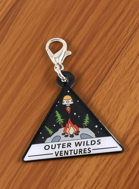 outer wilds 星际拓荒钥匙扣臂章游戏周边队标金属徽章创意周边