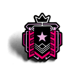 彩虹六号Rainbow six R6段位徽章周边胸针游戏玩家挂件装饰