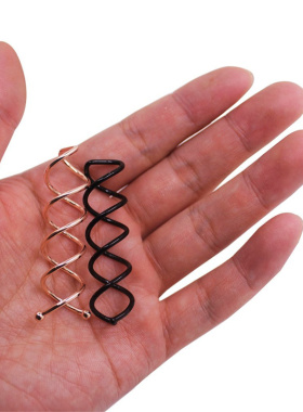 极速10pc/lot Hair Fairy Spiryal Bobby Pin Clips Twist Barret