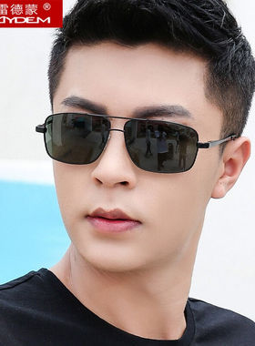 极速开车专用眼镜太阳眼镜男士太阳眼镜男K款眼睛偏光镜方框驾驶