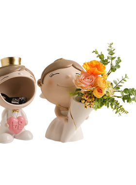 极速贝汉美玄关收纳摆件订v婚结婚布置婚房装饰客厅卧室新婚礼物