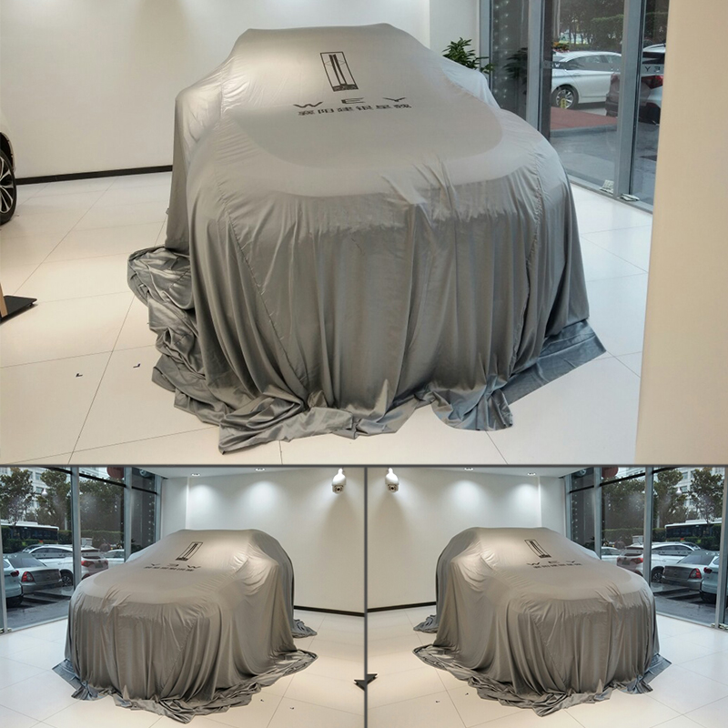 极速印LOGO新车交车揭幕布4S汽车揭G幕盖车新车上市发布会车衣定
