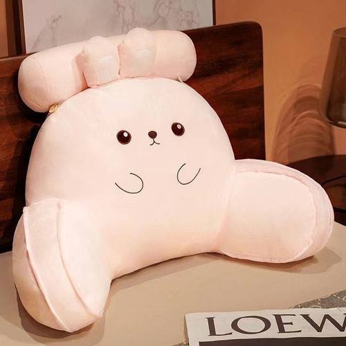 极速床头靠垫腰靠大靠q背软包床上看书护腰靠枕宿舍枕头榻榻米沙