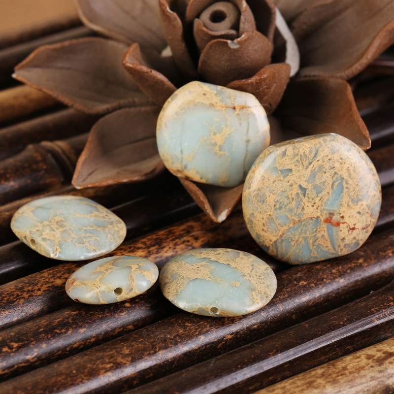 极速天然寿山石背云吊坠散珠隔珠佛珠H手串金刚星月菩提子配饰配