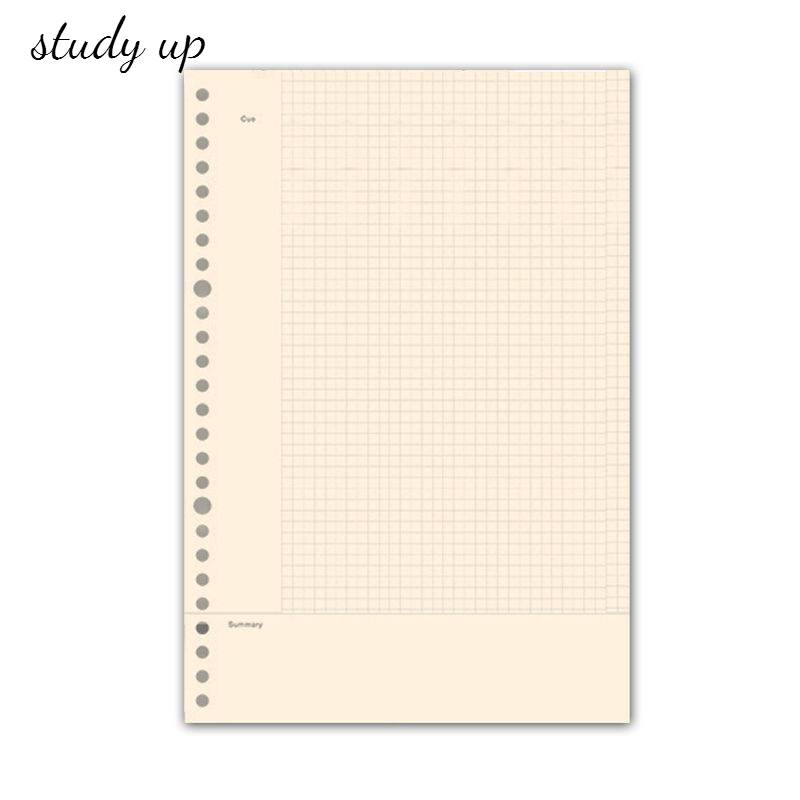 极速60 Sheets Loose Leaf Notebook Refill Spiral TBinder 26 H