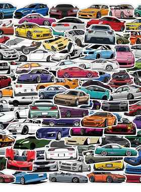 极速103050100PCS JDM Retroft Racng Car GrafRft Stckers La